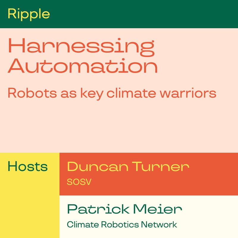 Cover Image for 🟢 Harnessing Automation: Robots as key climate warriors