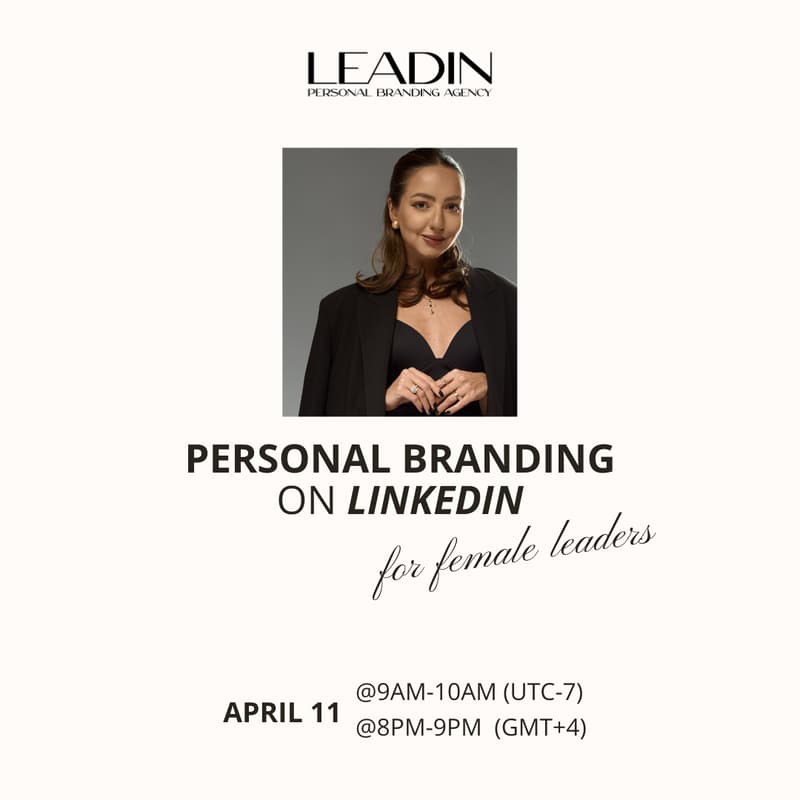 Cover Image for Personal Branding on LinkedIn | Roundtable for Female Leaders