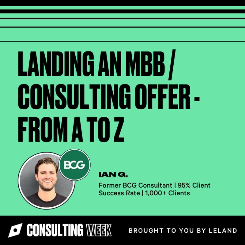 Cover Image for Landing an MBB / Consulting Offer - From A to Z