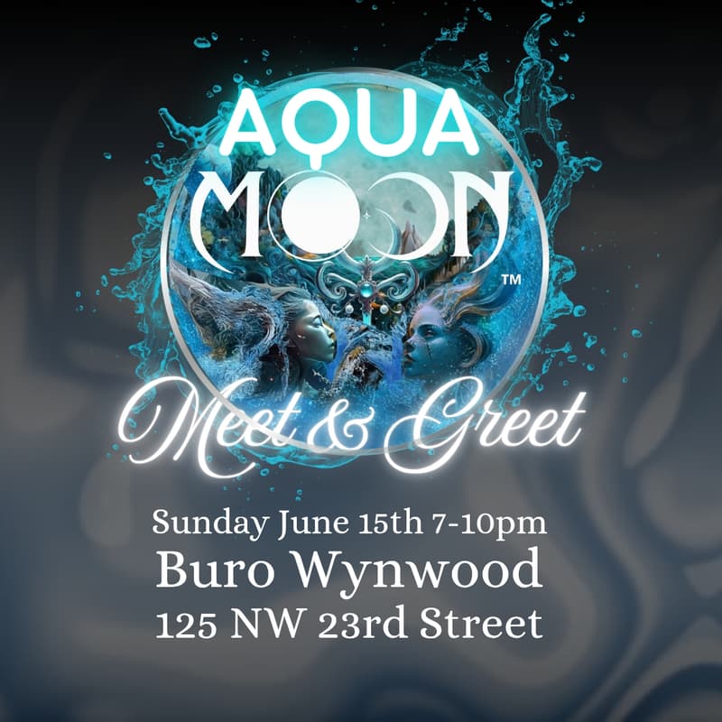 Cover Image for Aqua Moon Artist Meet & Greet + Pop Up Shop