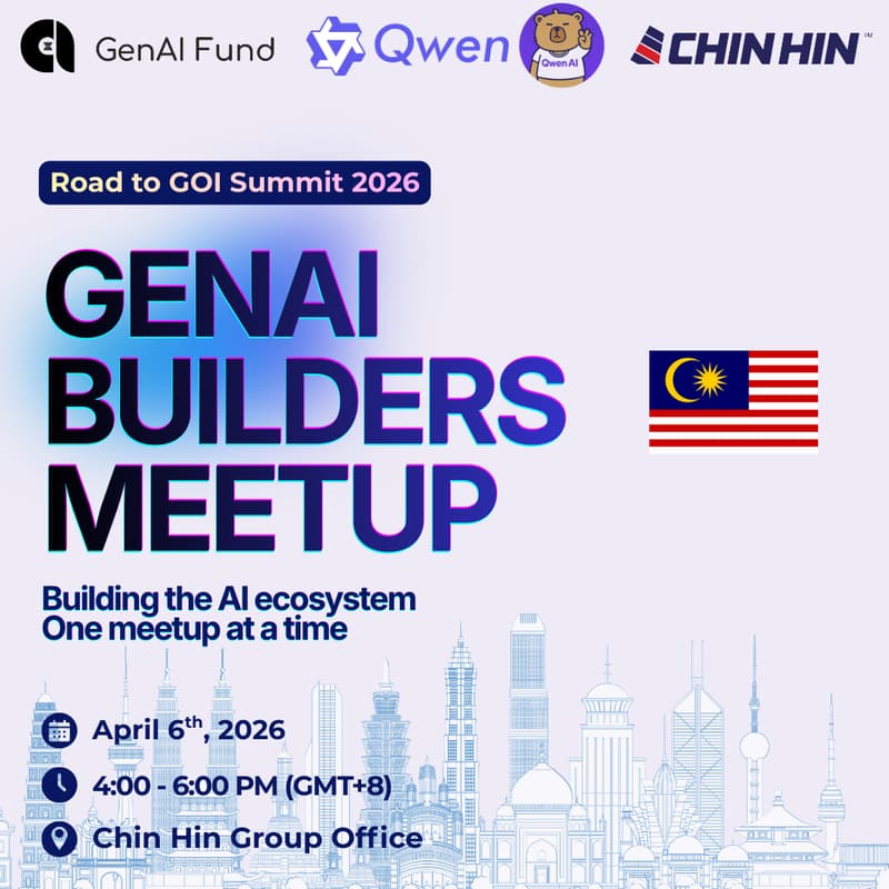 Cover Image for GenAI Builders Meetup - Malaysia (ft. Qwen)