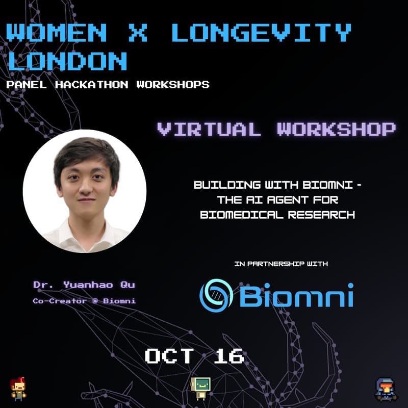 Cover Image for Women x Longevity Workshop: Building with Biomni