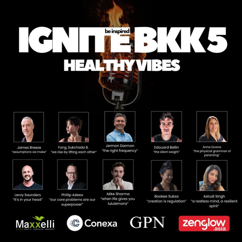 Cover Image for Ignite Talk Bangkok V: Time for stories, sparks, and inspiration