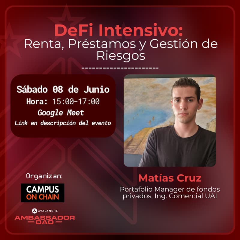 Cover Image for DeFi Intensivo: Renta, Préstamos y Gestión de Riesgos