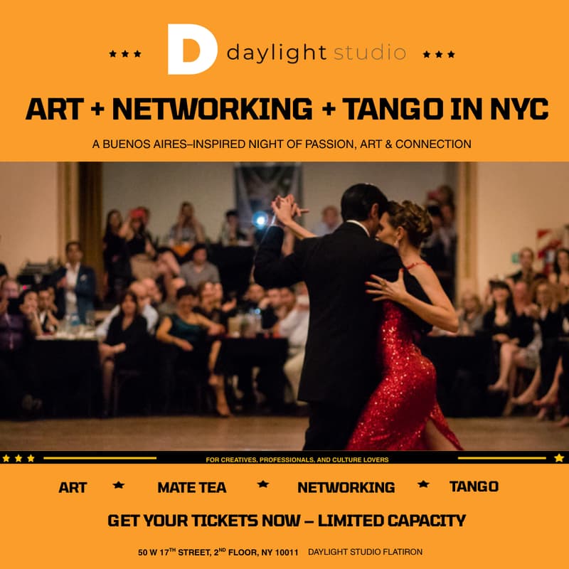 Cover Image for NYC Argentine Tango + Art Showcase (Live Night)