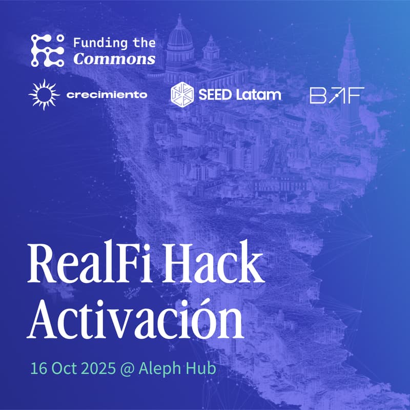 Cover Image for RealFi Hack Activación