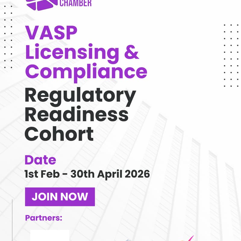 Cover Image for VASP Regulatory Readiness Cohort for Web3 Builders and Entrepreneurs.