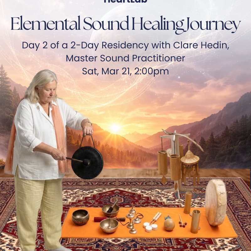 Cover Image for Elemental Sound Healing Journey with Clare