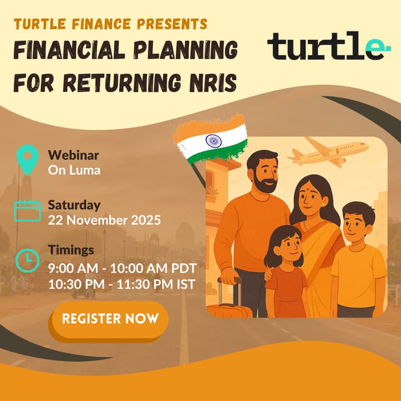 Cover Image for Financial Planning for Returning NRIs by Turtle Finance