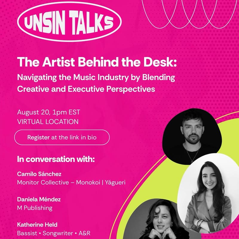 Cover Image for The Artist Behind the Desk: Navigating the Music Industry by Blending Creative and Executive Perspectives