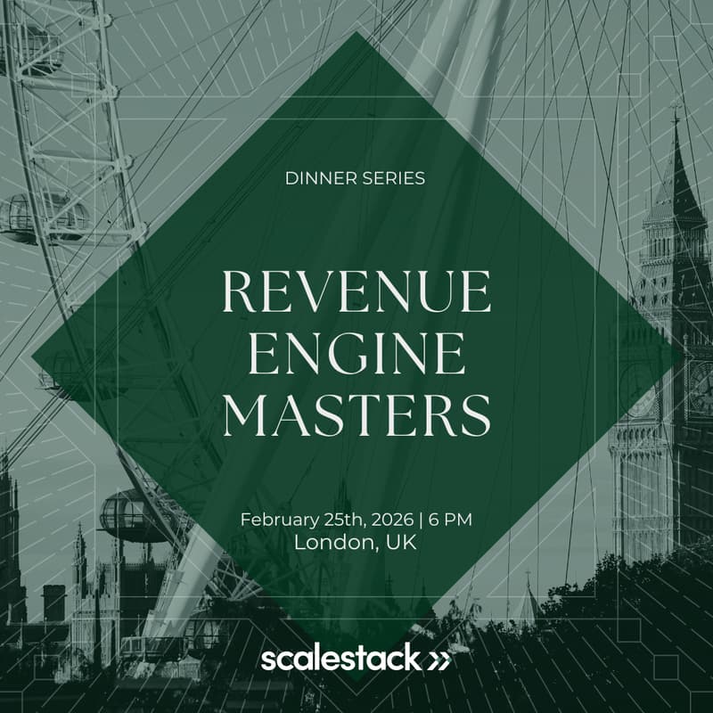 Cover Image for Revenue Engine Masters Dinner Series - London Edition