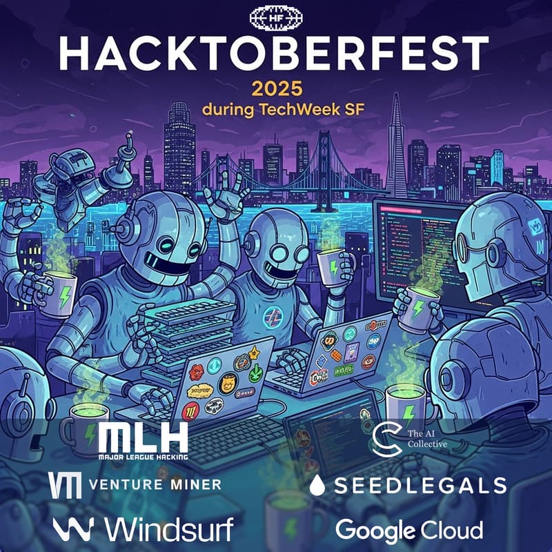 Cover Image for Hacktoberfest 2025 during TechWeek SF