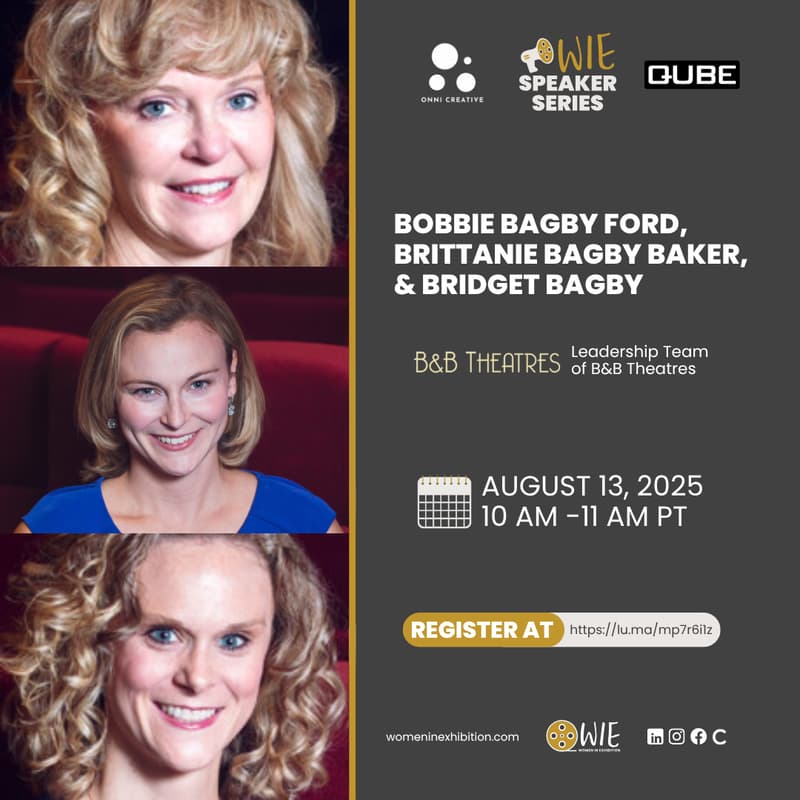 Cover Image for WIE Speaker Series with Bobbie Bagby Ford, Brittanie Bagby Baker, & Bridget Bagby!