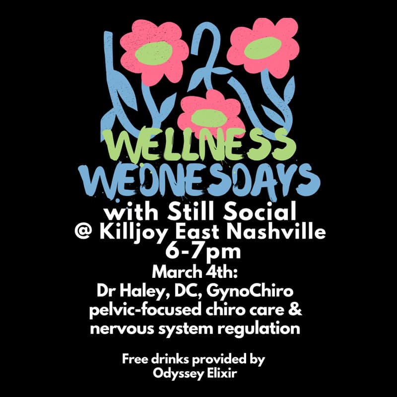 Cover Image for Wellness Wednesday with Still Social: Womb-Centered Bodywork