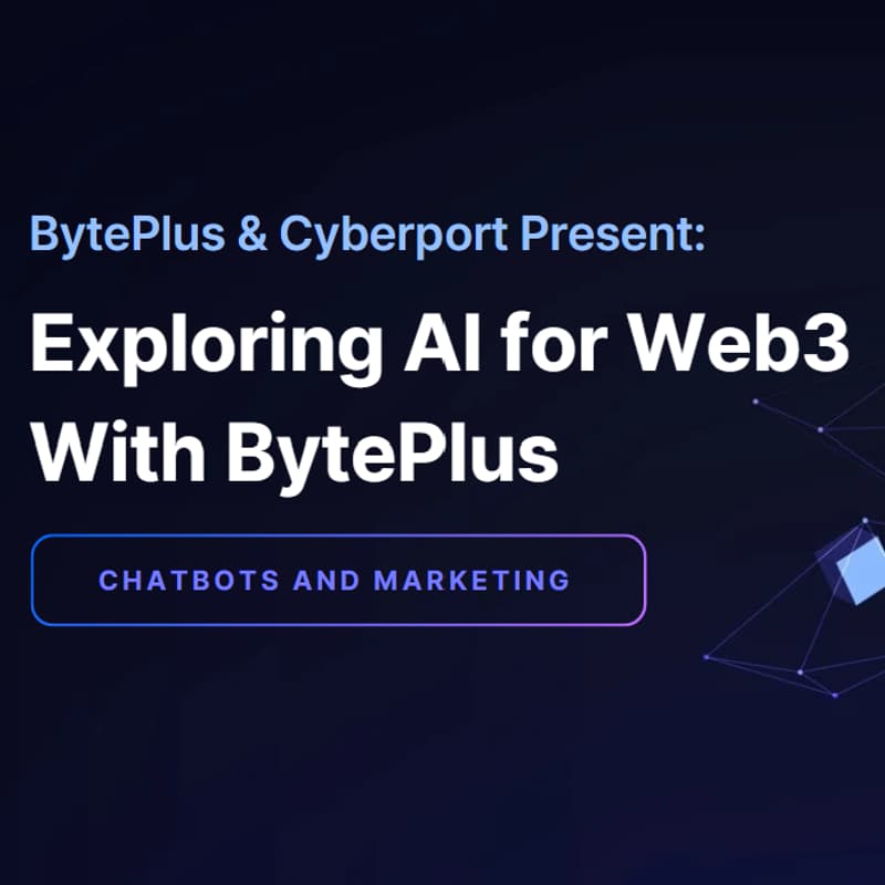 Cover Image for Exploring AI for Web3 with BytePlus