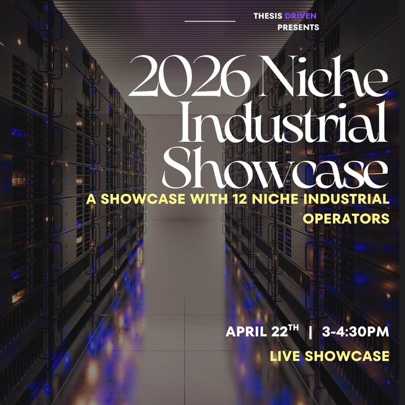 Cover Image for 2026 Niche Industrial Series