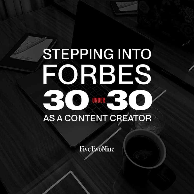 Cover Image for Webinar: How to Get on Forbes 30 Under 30 as a Content Creator