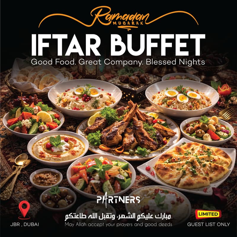 Cover Image for 🌙 Iftar Buffet | JBR