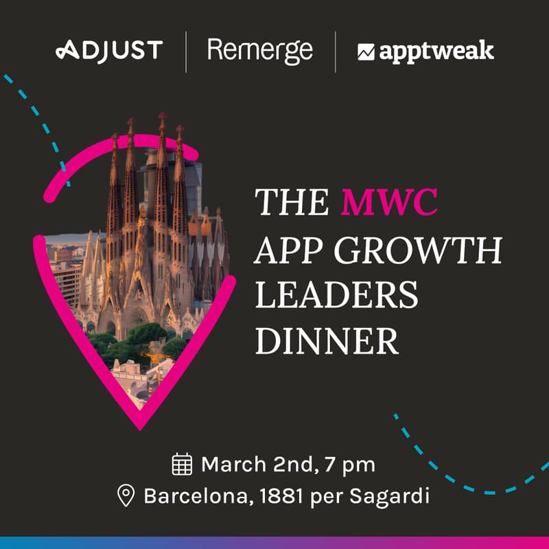 Cover Image for The MWC App Growth Leaders Dinner