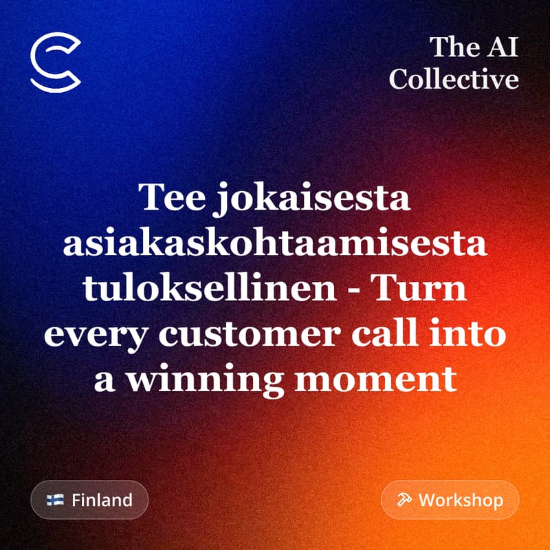 Cover Image for Tee jokaisesta asiakaskohtaamisesta tuloksellinen - Turn every customer call into a winning moment