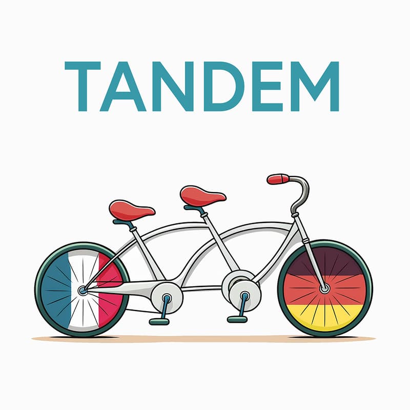Cover Image for Tandem franco-allemand /deutsch-französischen Tandem / French-German Tandem