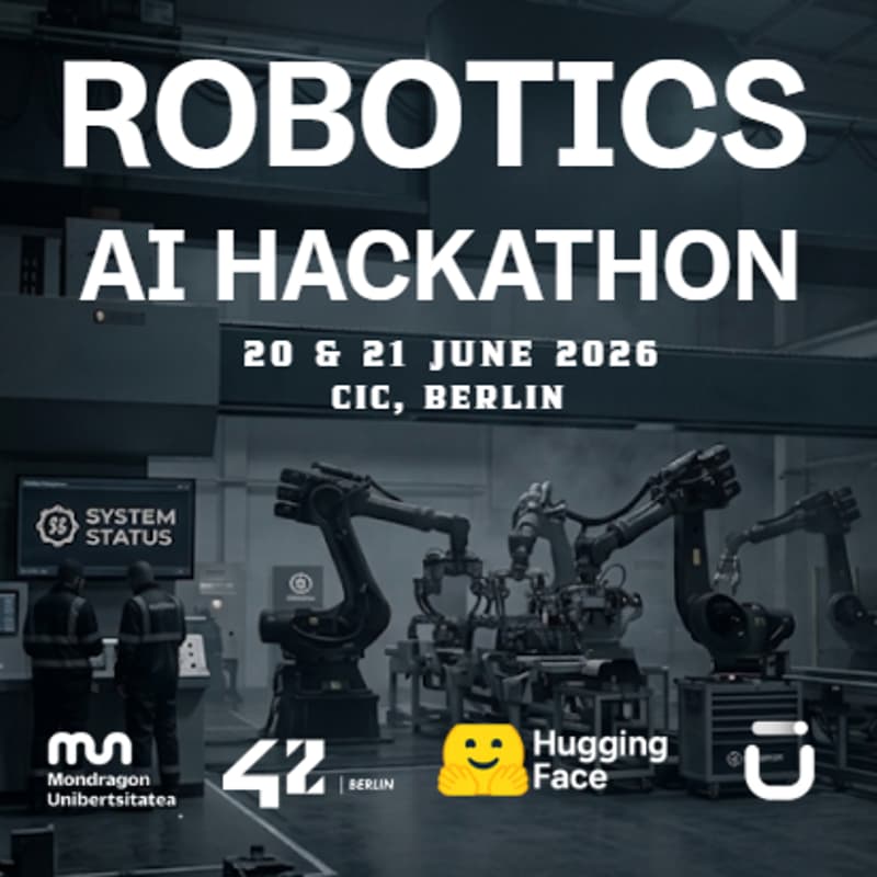Cover Image for Berlin Robotics X AI Hackathon