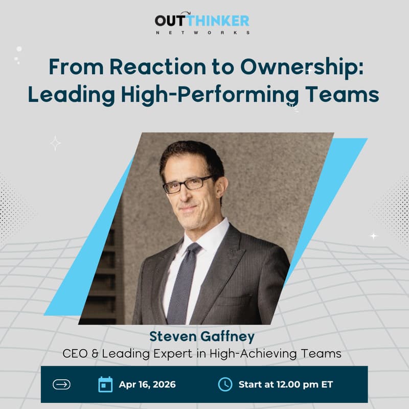 Cover Image for From Reaction to Ownership: Leading High-Performing Teams