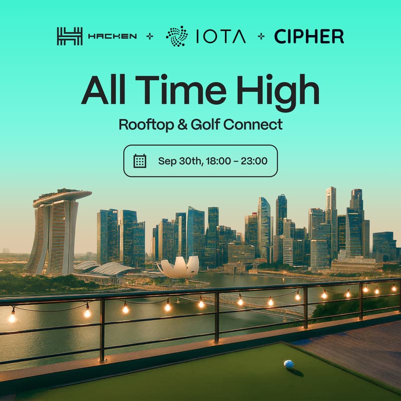 Cover Image for All Time High. Rooftop & Golf connect