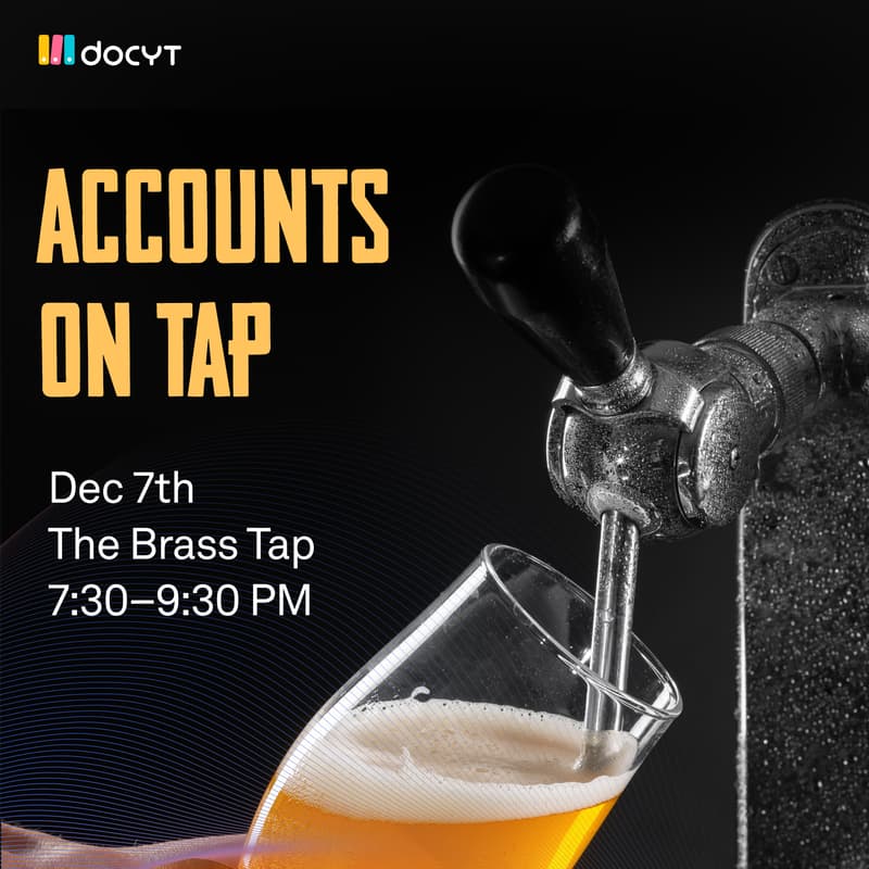Cover Image for Accounts on Tap with Docyt