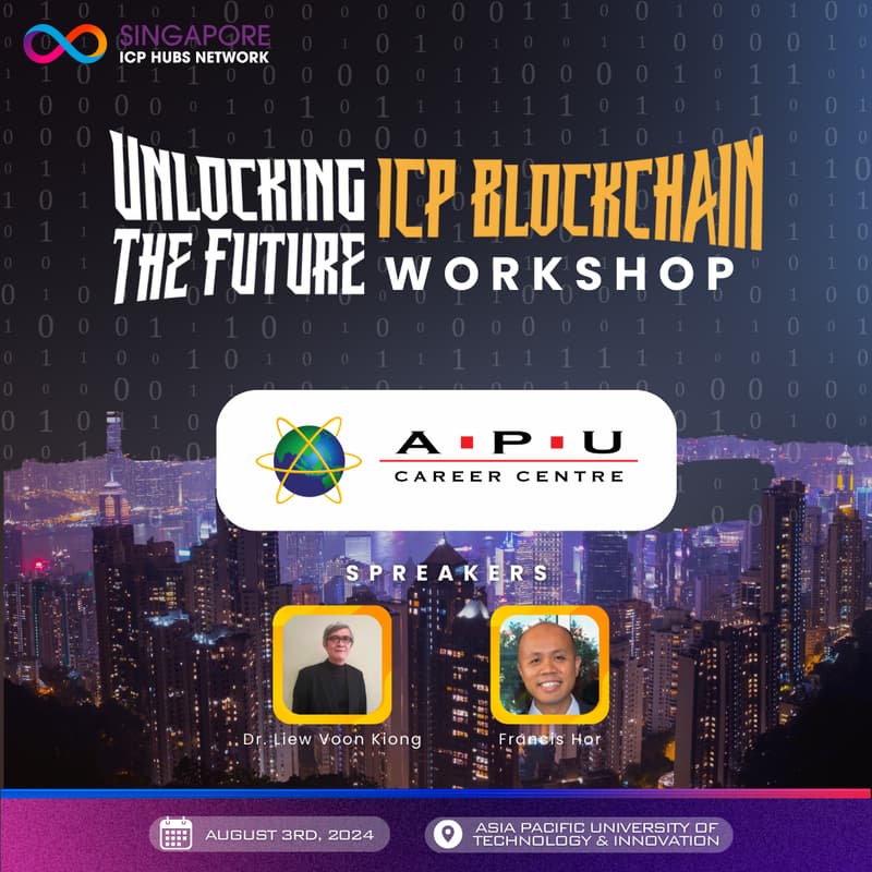 Cover Image for Unlocking the Future: ICP Workshop for Innovative Minds  (APU)