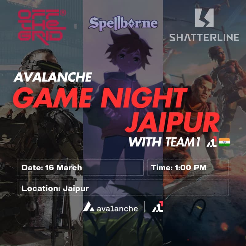 Cover Image for AVALANCHE GAME NIGHT JAIPUR