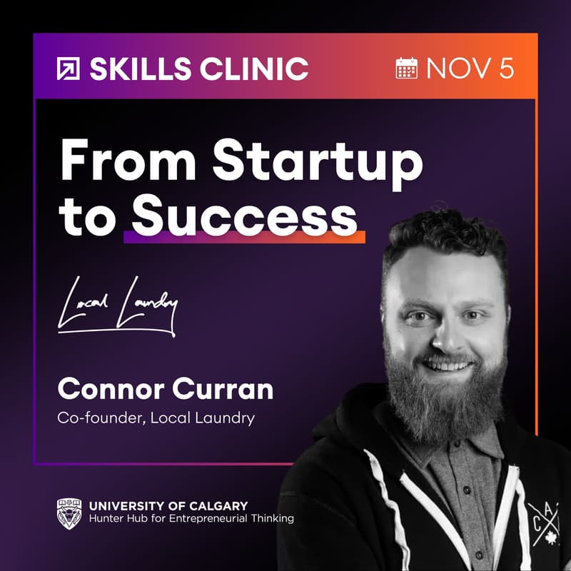 Cover Image for Hunter Hub Skills Clinic: From startup to success, a conversation with Connor Curran of Local Laundry