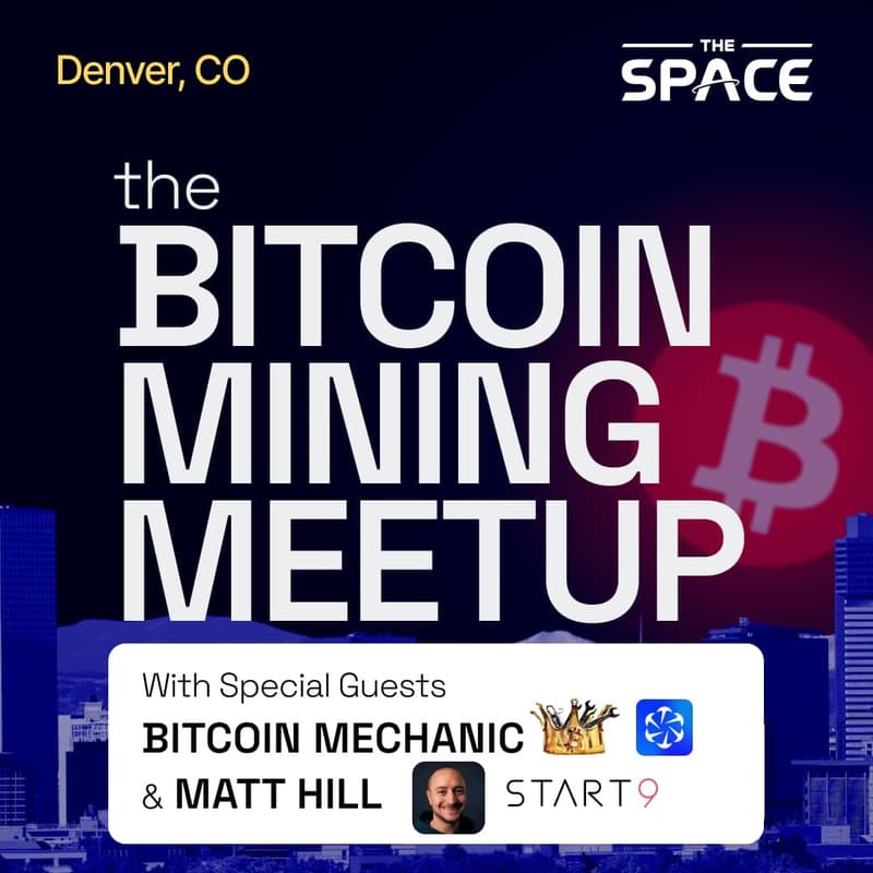 Cover Image for The Bitcoin Mining Meetup