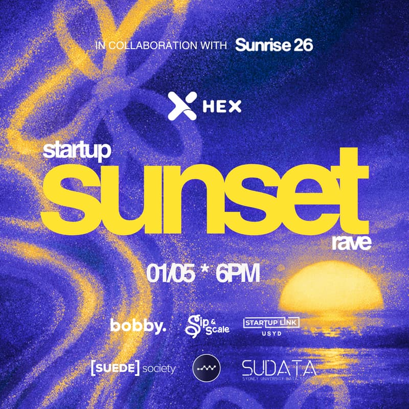 Cover Image for Startup Sunset Rave @ Sunrise26