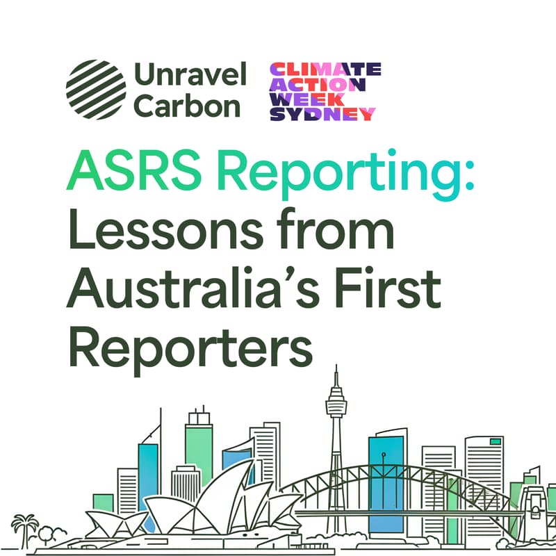 Cover Image for ASRS Reporting:
Lessons from
Australia’s First Reporters