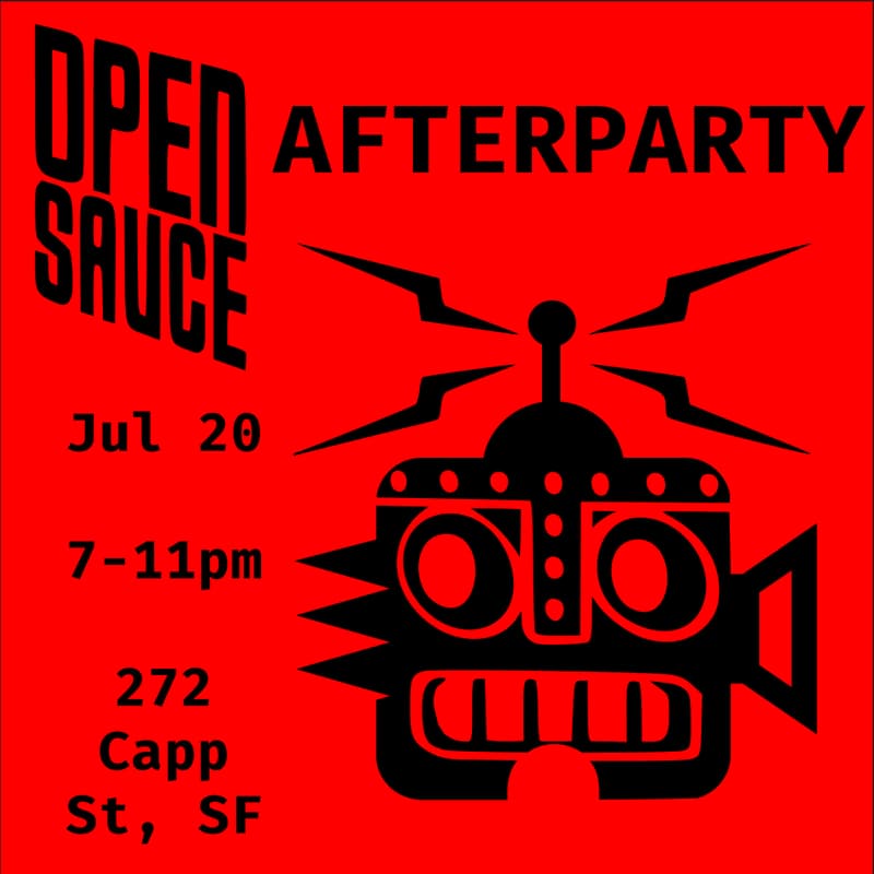 Cover Image for Noisebridge hosts unofficial Open Sauce after-party