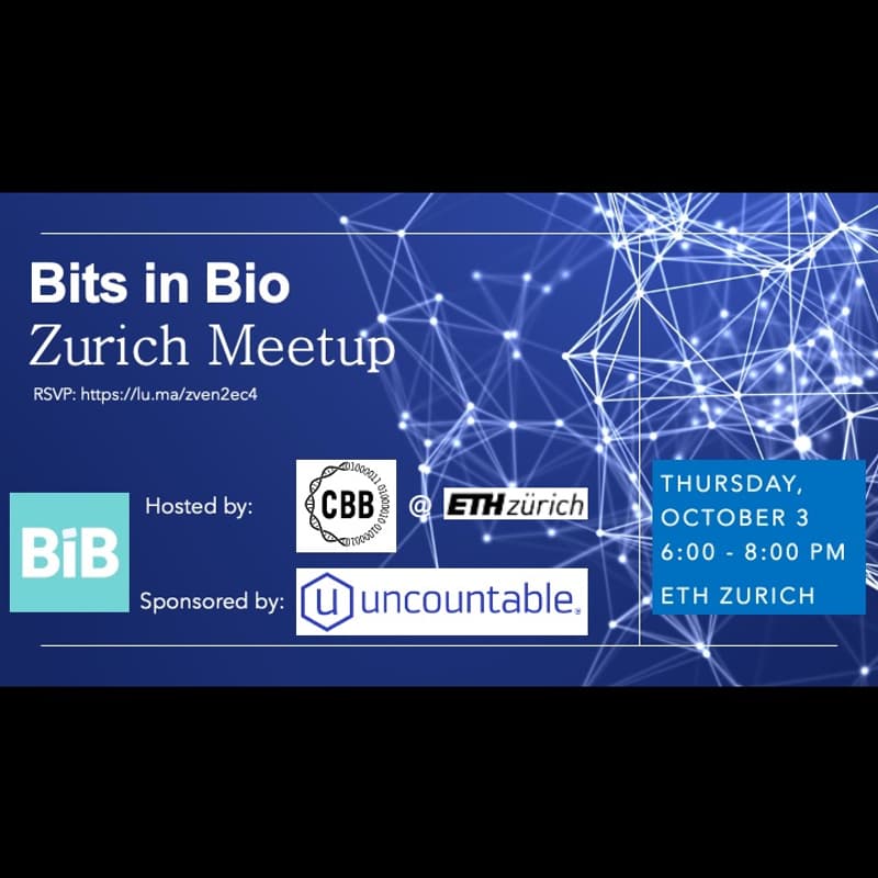 Cover Image for Bits in Bio Zurich Meetup