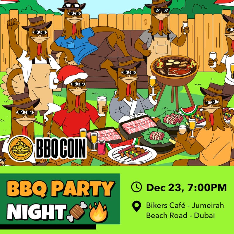 Cover Image for MemeCoin BBQ Party