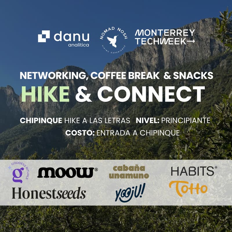 Cover Image for Hike & Connect by Danu Analítica x Nomad Nosh