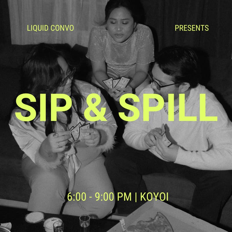 Cover Image for Liquid Convo | 20s to 30s