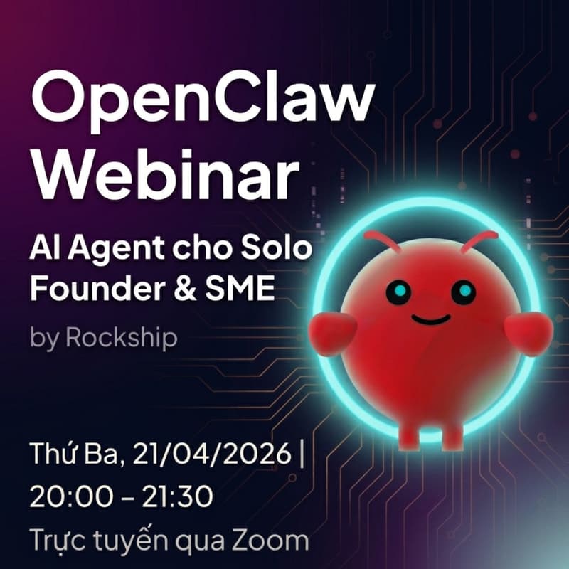 Cover Image for OpenClaw — AI Agent thực chiến cho Solo Founder & SME