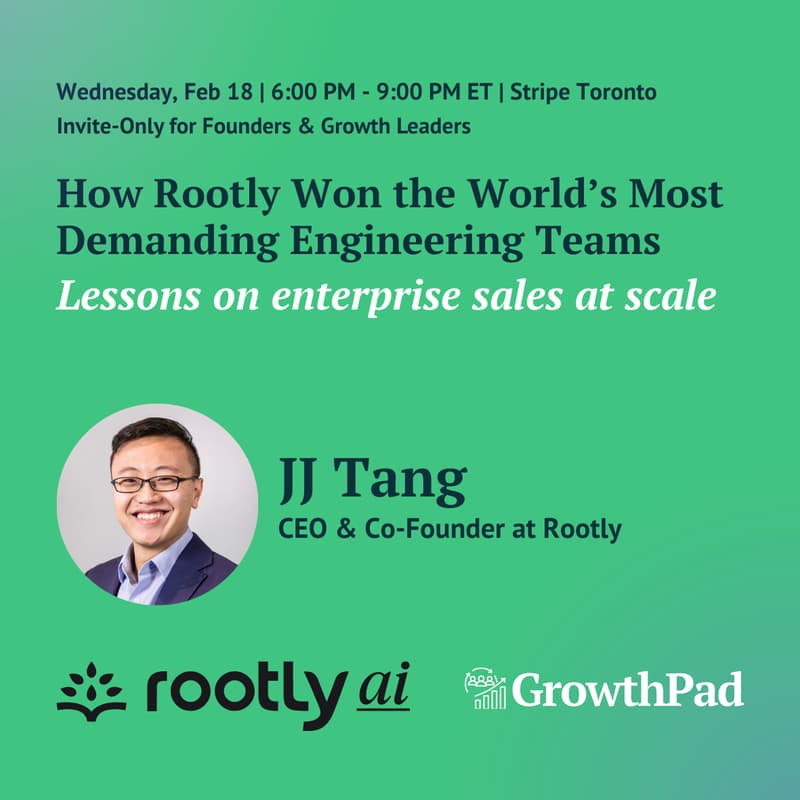Cover Image for How Rootly Won the World’s Most Demanding Engineering Teams: Lessons on enterprise sales at scale