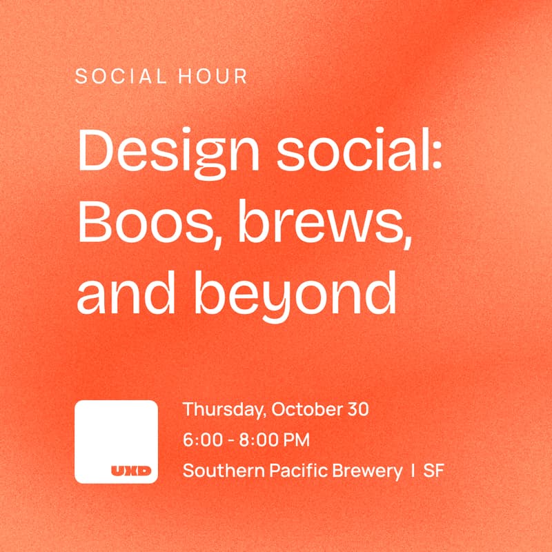 Cover Image for Design Social: Boos, Brews, & Beyond