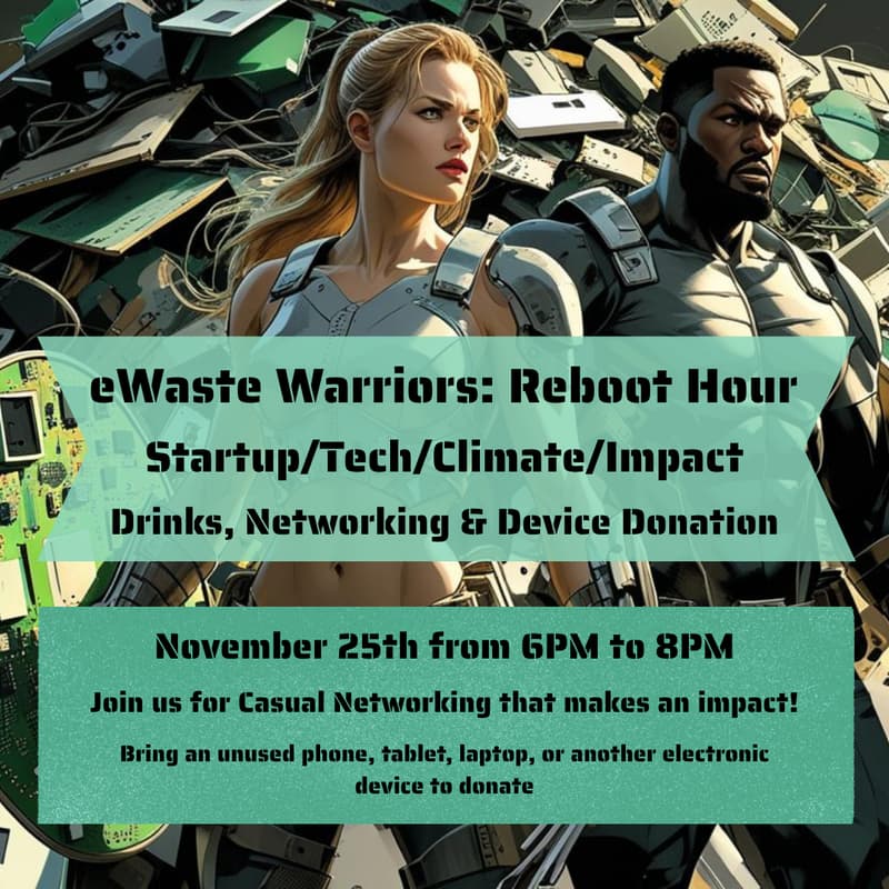 Cover Image for Live Reboot Hour: Startup & Impact Networking Mixer