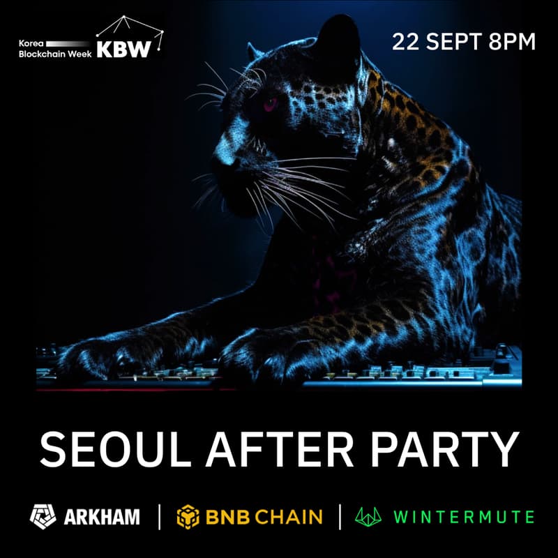 Cover Image for Seoul After Party with Arkham, BNB Chain, and Wintermute