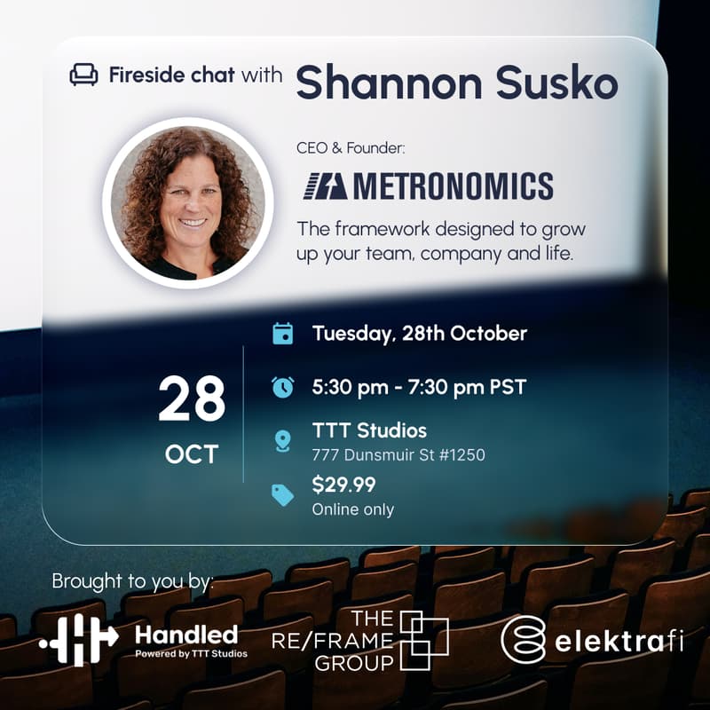 Cover Image for Fireside Chat with Shannon Susko from Metronomics