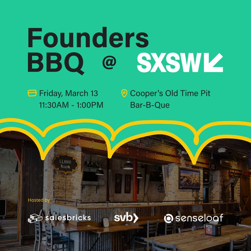 Cover Image for Founders BBQ @ SXSW