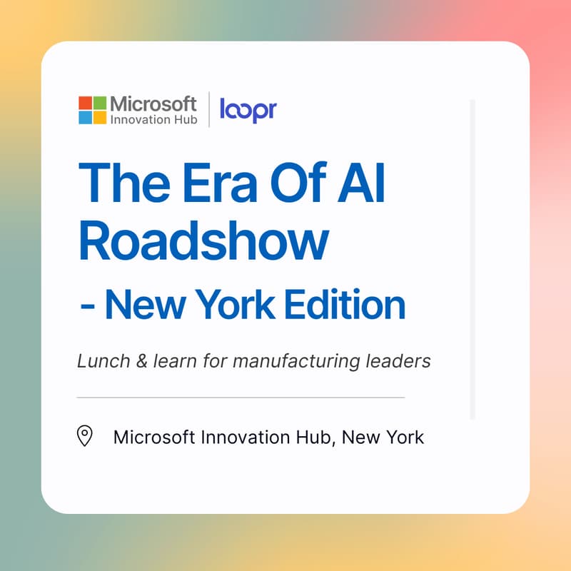 Cover Image for [New York] LooprAI | Microsoft: The Era of AI Show