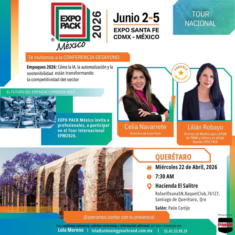 Cover Image for Expo Pack | Queretaro Desayuno - Conferencia Tour Nacional