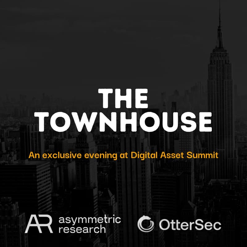 Cover Image for The Townhouse | An Evening with Asymmetric Research & OtterSec